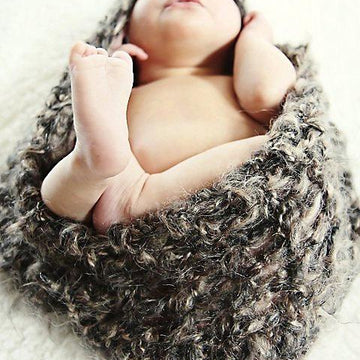 'Deep Earth Baby Bowl' Crochet Cocoon
