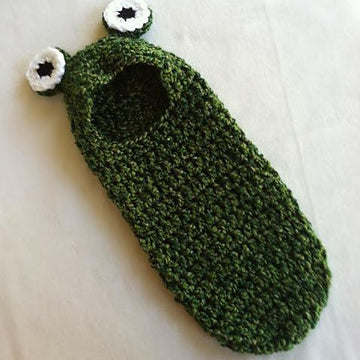 Frog Hooded Newborn Cocoon