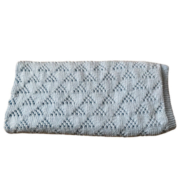 2 Baby Blankets, Lacy Lanes & Triangles
