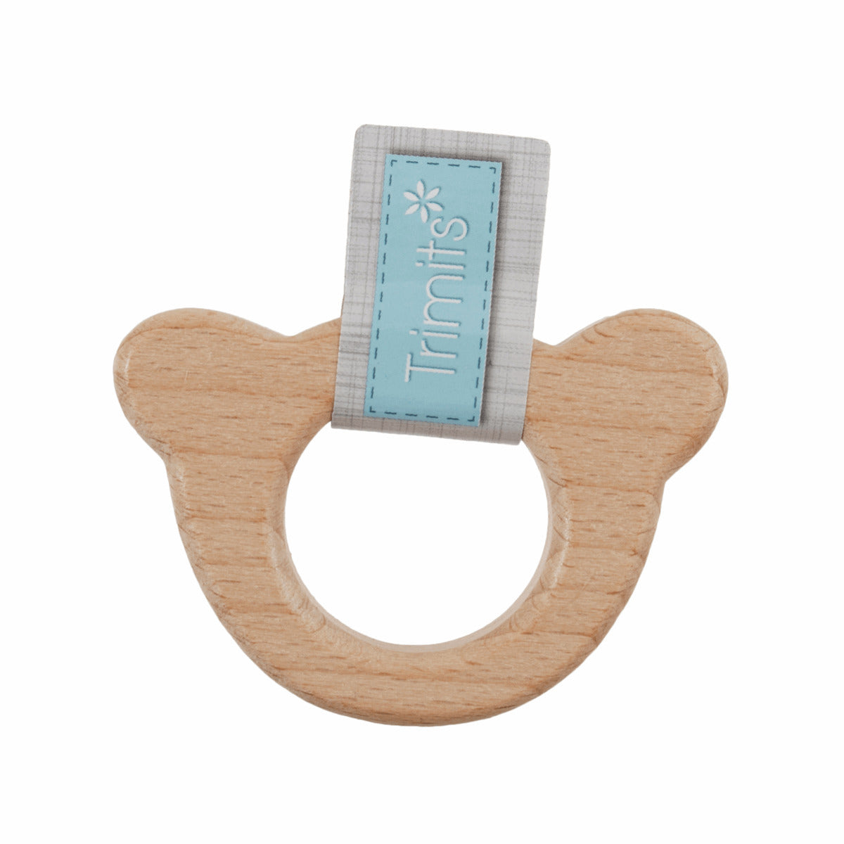 Trimits Macrame Wooden Craft Shapes for Hanging Decorations and Baby Accessories - Teddy