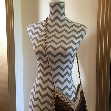 Chevron V bag
