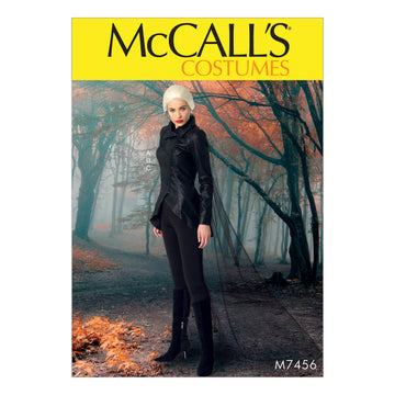 McCall's Misses' Seamed Jacket, Stirrup Leggings and Cape M7456 - Sewing Pattern