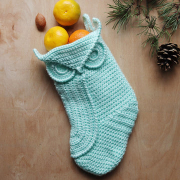 Athena Owl Stocking