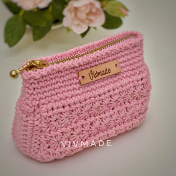 Star Stitch Pouch Dove