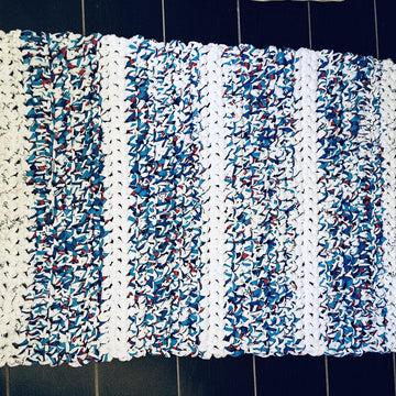 Sprinkle Striped Bath Mat
