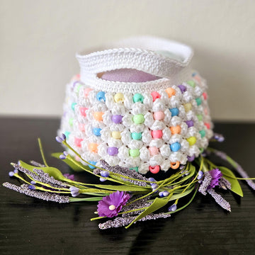 Beaded Easter Basket