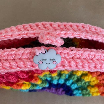 Rainbow Around My Shoulder Purse