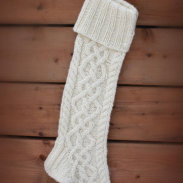 Cabled Stocking