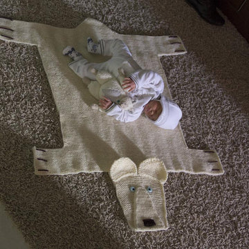 Polar Bear Rug Number 4
