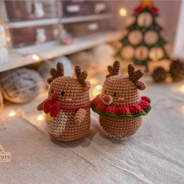 Amigurumi Christmas Reindeer