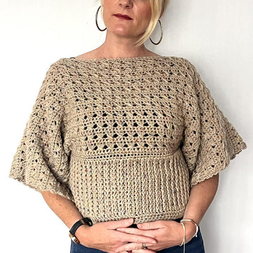 Lace Ribbed Sweater