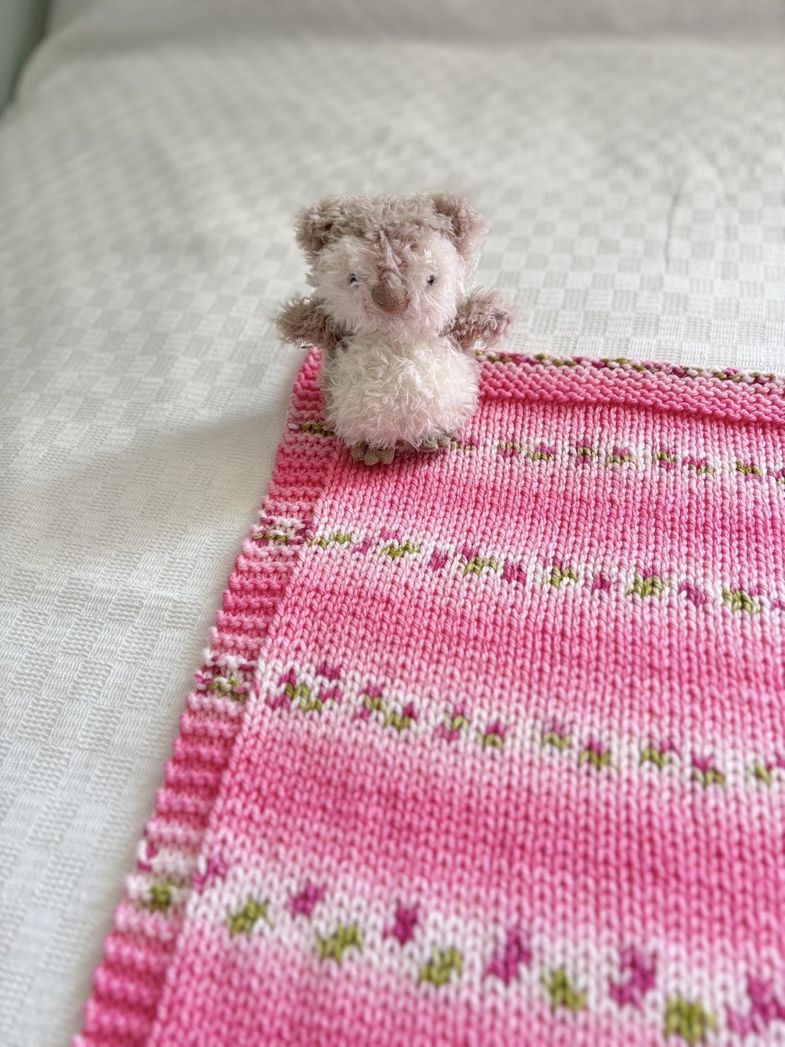 'Petal' Baby Blanket and Throw