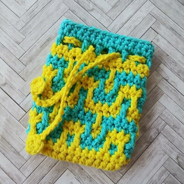 Amaze Me Mosaic Soap Cozy (or Small Gift Bag)