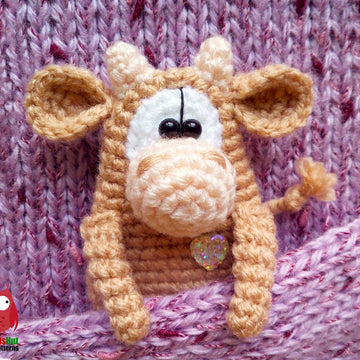 268 Cow Bull Brouch