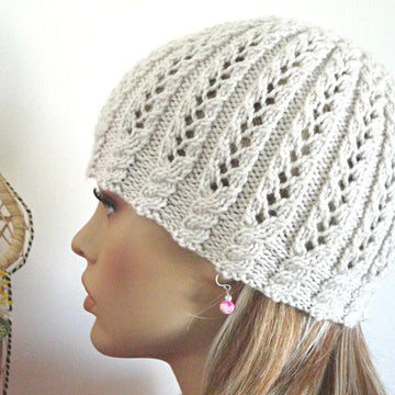 Knitting PATTERN Girls Beanie Women Hat