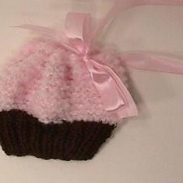 Simple Knit Cupcake Purse Pattern