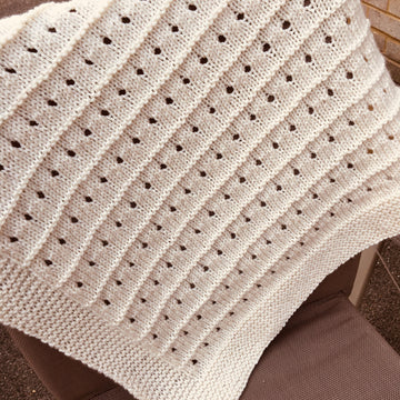 Lace Stripe Blanket