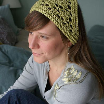 Lacy Crochet Kerchief