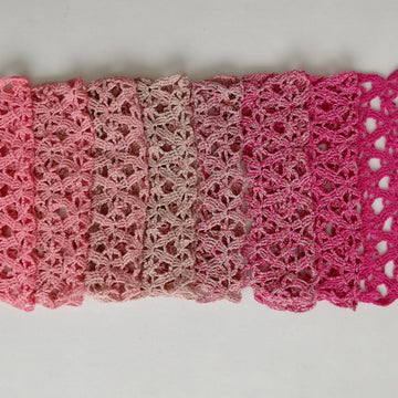 Pink blossom stole