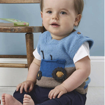 Little Tractor Tank Top and Toy