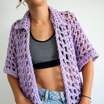 Chunky Mesh Overshirt