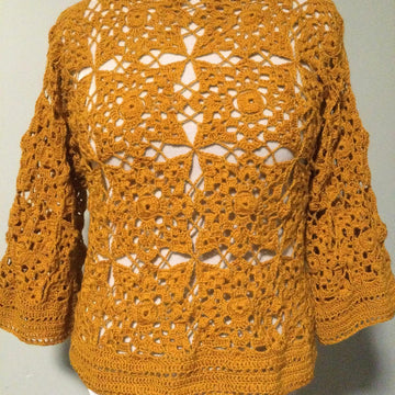 Boho Bohemian Boatneck Top