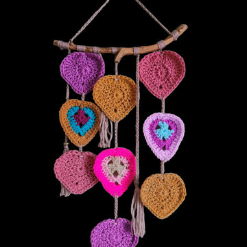 Boho Sweetheart Wall Hanging
