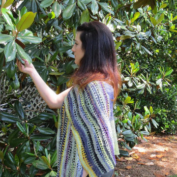 Violet Waves Wrap