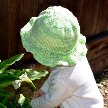 Cotton Sun Hat ( Baby to Woman Size )