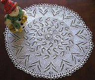 K352-Christmas Doily