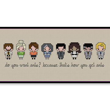 Archer Bite Size - PDF Cross Stitch Pattern