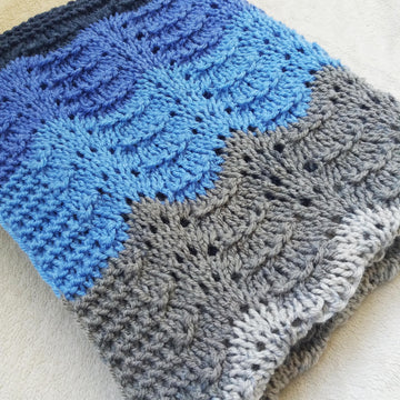The waves Baby Blanket