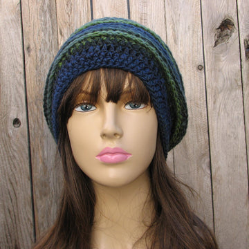 Crochet hat multicolored