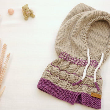 Kapuzenschal Little Hoody für Kinder Gr. 41-57 - No.187