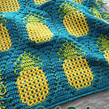 Pineapple Paradise Mosaic Crochet projects