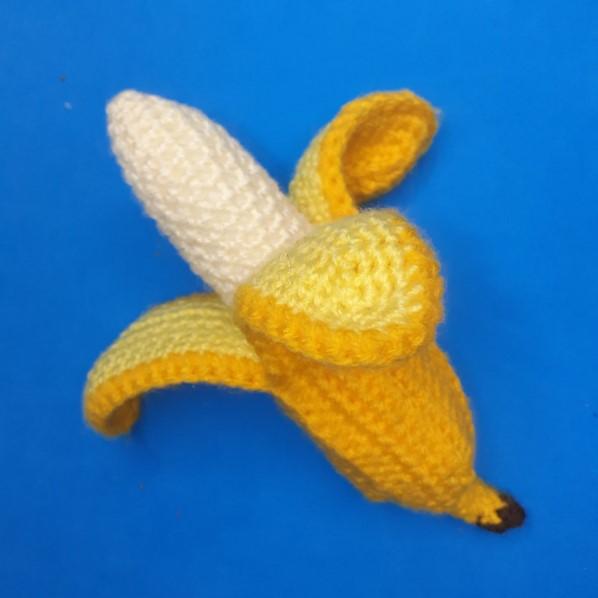 Crochet Banana Amigurumi Pattern: Food Toy (PDF Pattern)