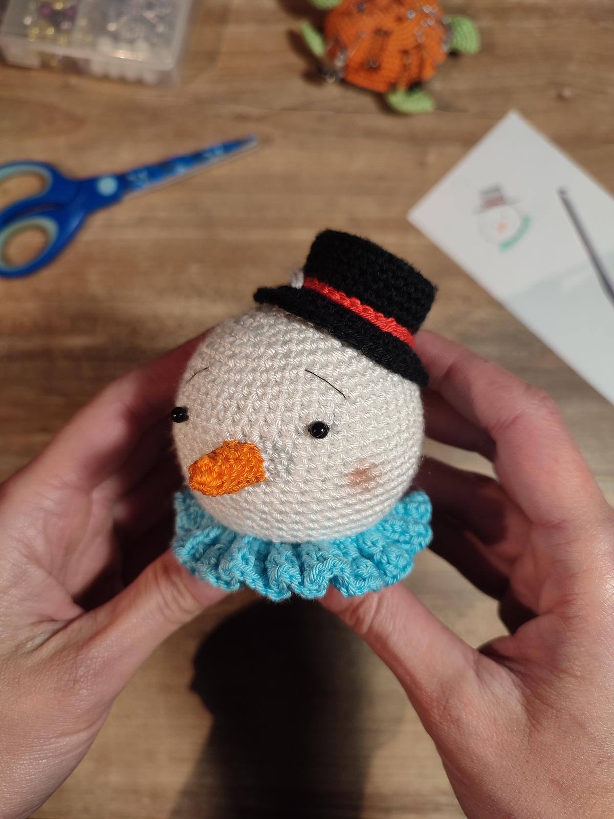 Angel & Snowman Crochet Pattern Set