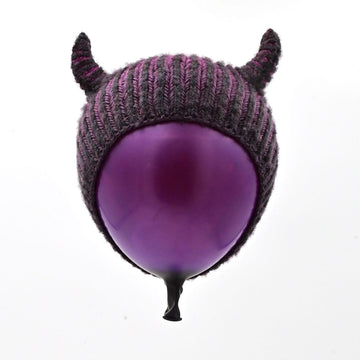 Brioche Horn Hat