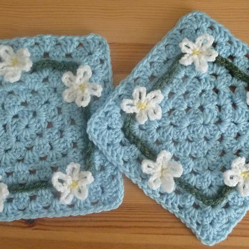 Daisy Chain Square Pattern