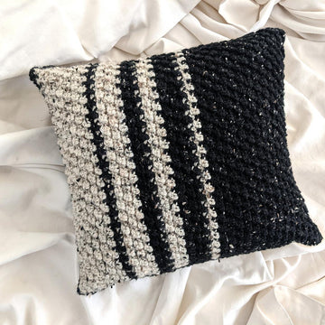 Hachure Throw Pillow