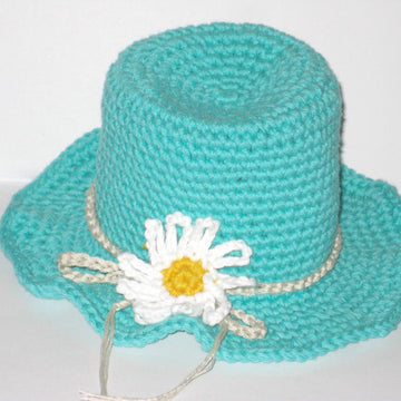 Crochet pattern summer baby hat