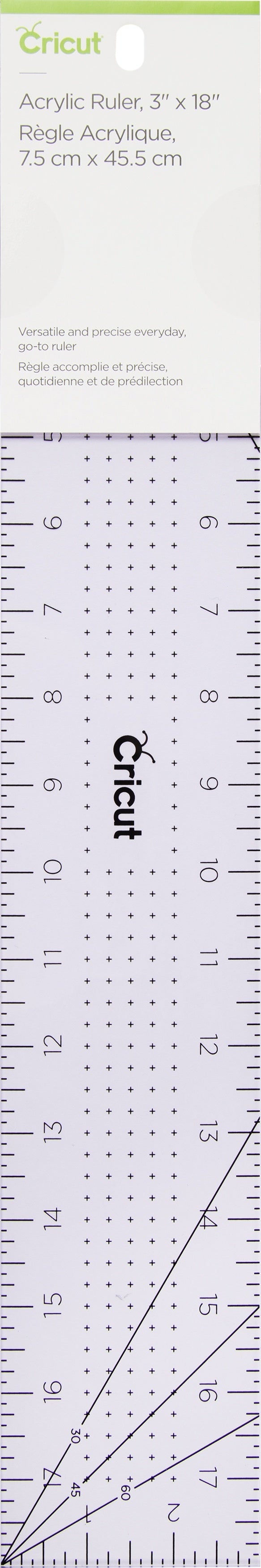 Cricut Acrylic Ruler 3"X18" - Lilac
