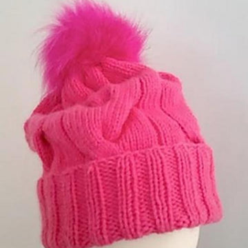 Cable Cashmere Hat