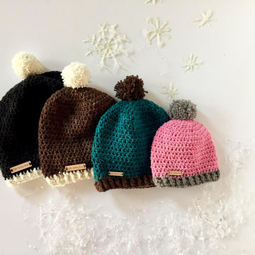 Hello Winter Pom-Pom Hat