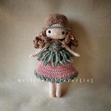 Willow the Woodland Pixie Fantasy Amigurumi Crochet Doll Pattern
