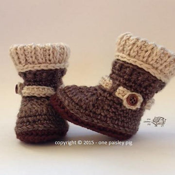 Woodland Woolies Baby Booties