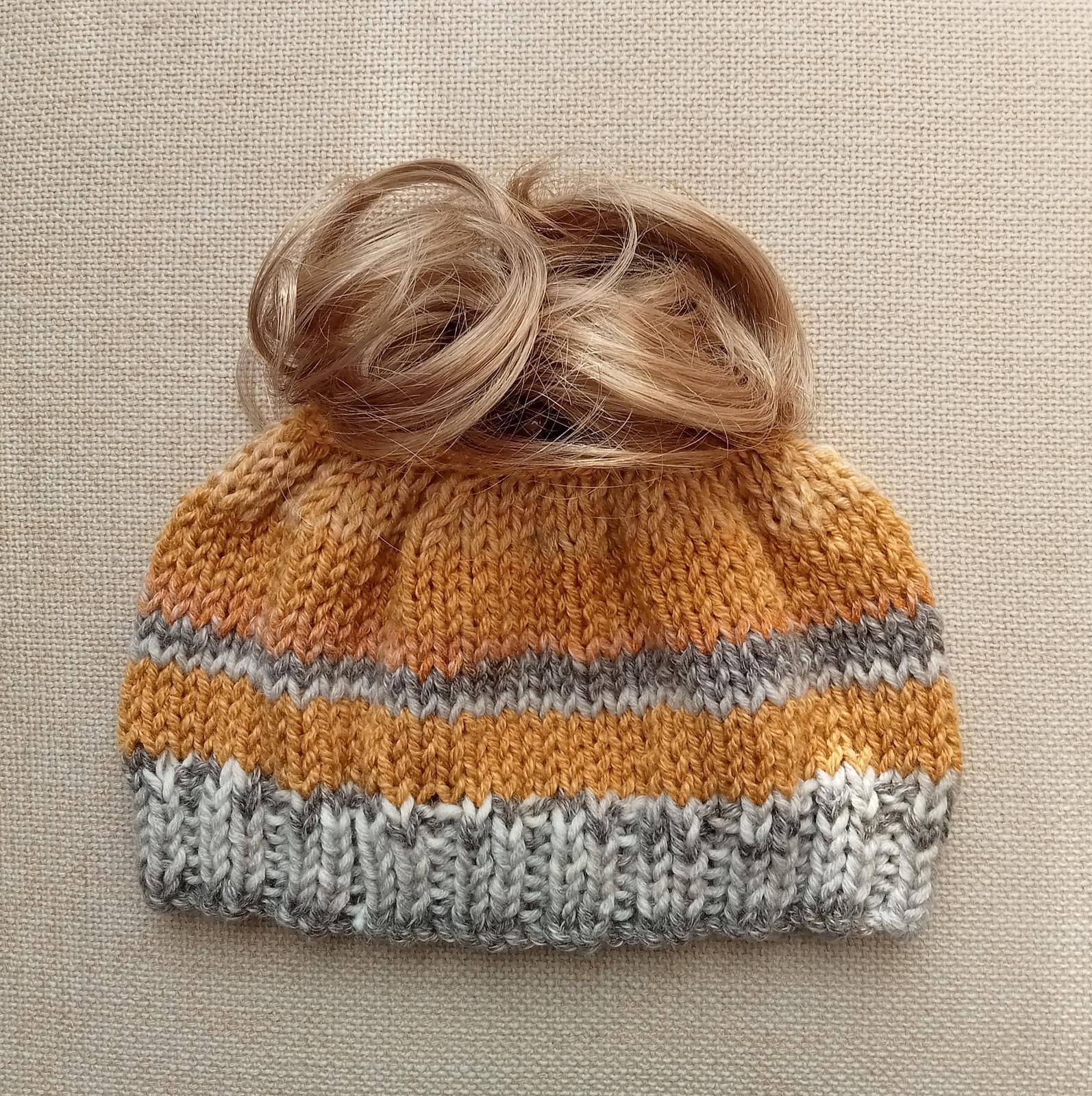 Wellington Messy Bun Hat