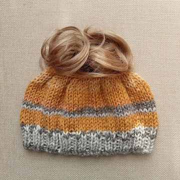 Wellington Messy Bun Hat
