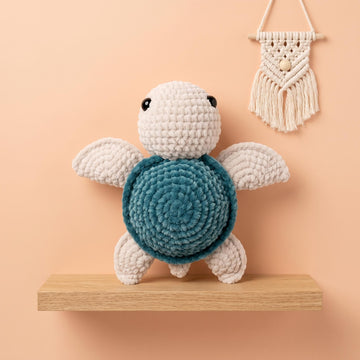 Crochet Turtle Pattern Amigurumi PDF Stuffed Baby Animal Plushie