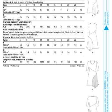 Butterick Misses' Dresses B6724 - Sewing Pattern